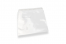 Enveloppes plastique transparentes 160 x 160 mm | Paysdesenveloppes.fr