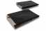 Sachets cadeaux en papier kraft couloré - noir, 200 x 320 x 70 mm | Paysdesenveloppes.fr