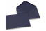 Enveloppes colorées pour cartes de voeux - bleu foncé, 133 x 184 mm | Paysdesenveloppes.fr