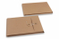Enveloppes à fermeture Japonaise - 162 x 229 x 25 mm, marron | Paysdesenveloppes.fr