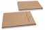 Enveloppes à fermeture Japonaise - 229 x 324 x 25 mm, marron | Paysdesenveloppes.fr