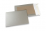 Enveloppes dos carton colorées - Argent, 162 x 229 mm | Paysdesenveloppes.fr