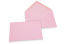 Enveloppes colorées pour cartes de voeux - rose clair, 114 x 162 mm | Paysdesenveloppes.fr