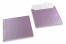 Enveloppes de couleurs nacrées - Lilas, 155 x 155 mm | Paysdesenveloppes.fr