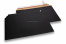 Enveloppes carton noir - 250 x 353 mm | Paysdesenveloppes.fr