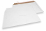 Enveloppes carton ondulé blanc - 375 x 520 mm | Paysdesenveloppes.fr