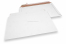 Enveloppes carton ondulé blanc - 320 x 485 mm | Paysdesenveloppes.fr