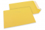 Enveloppes papier colorées - Jaune bouton d'or, 229 x 324 mm | Paysdesenveloppes.fr