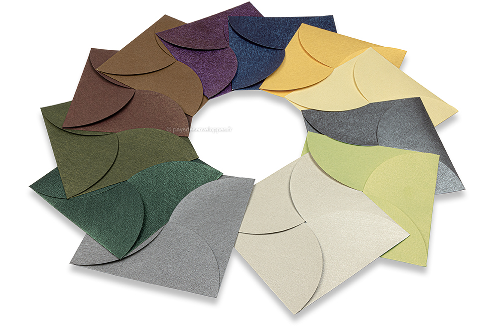  Enveloppes cadeau forme fleur - Toute la collection