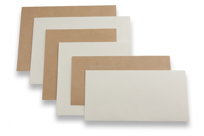 Enveloppe colorée petites enveloppes artisanales p – Grandado