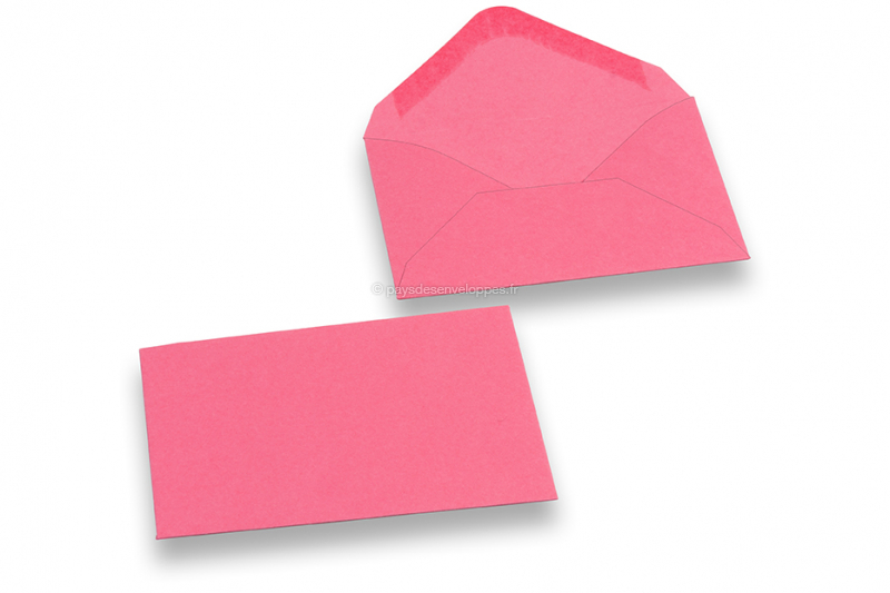 Mini-enveloppes - Rose vif