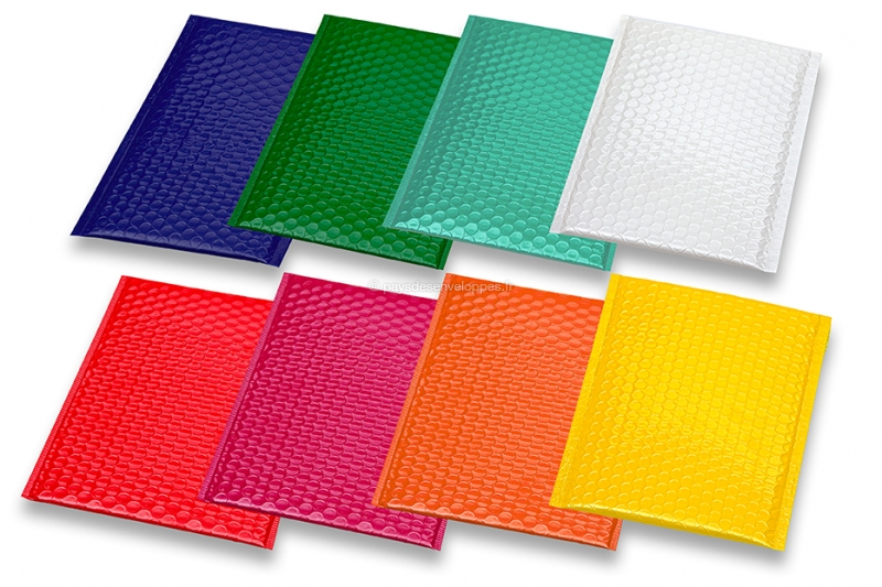Enveloppes Plastiques Expédition GRANDS FORMATS Colorées Opaques