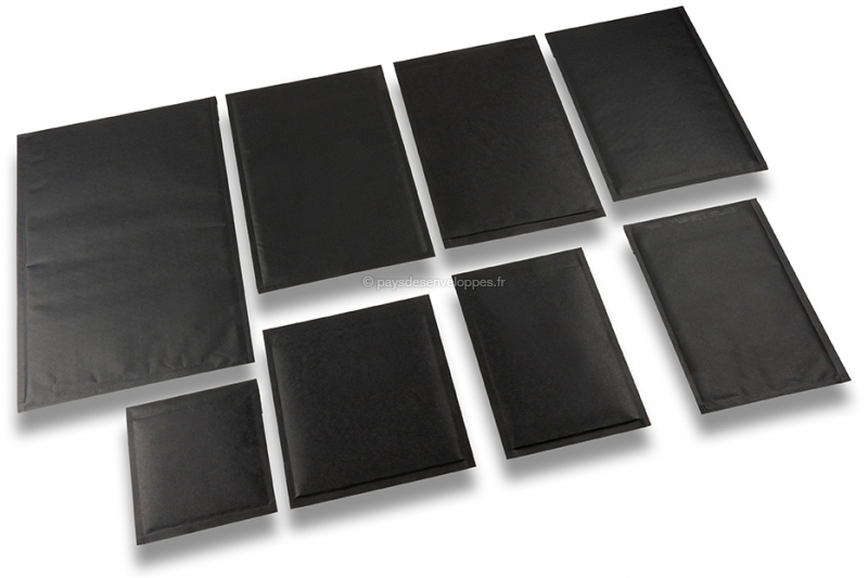 Enveloppes à bulles noires 