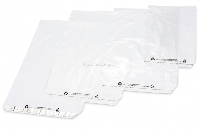 Enveloppe plastique opaque Pochette expédition légère adhésive