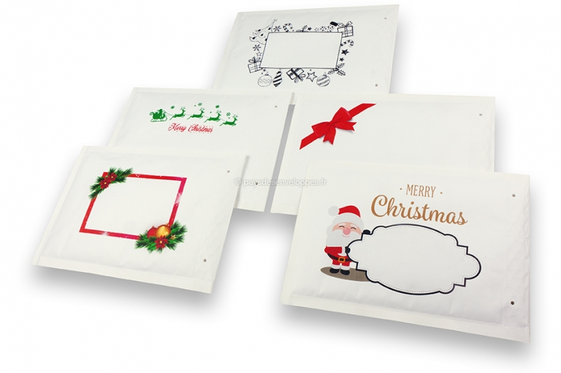 Enveloppes Enveloppes de Noël, JOYEUSES FÊTES 10 enveloppes DIN C6 (162x114  mm)