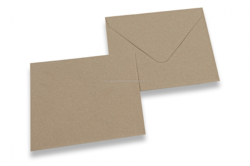 Enveloppes recyclées cartes de voeux