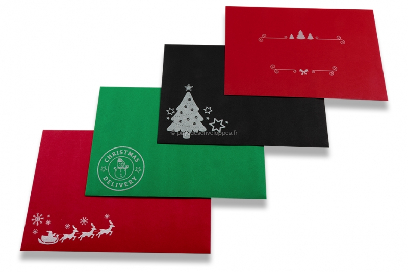 25 enveloppes A5 multicolores, enveloppe DIN A5 C5 en 25 couleurs  différentes comme set, idéal pour le bricolage, pour Noël, comme idée de  cadeau pour des cartes A5 : : Fournitures de bureau