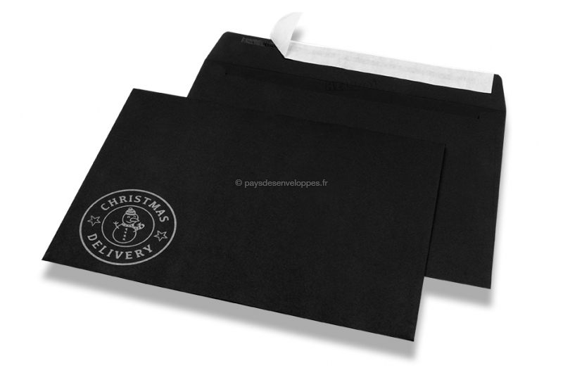 Achetez en gros Enveloppe De Logo Noir Recyclé, Enveloppe D'emballage De  Feuille De Papier Papier Kraft Brun 200g Chine et Enveloppe Noire Recyclée  De Logo, à 0.3 USD