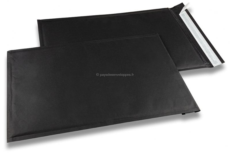 Superbe enveloppe noire (22 x 11 cm) - 100% personnalisable