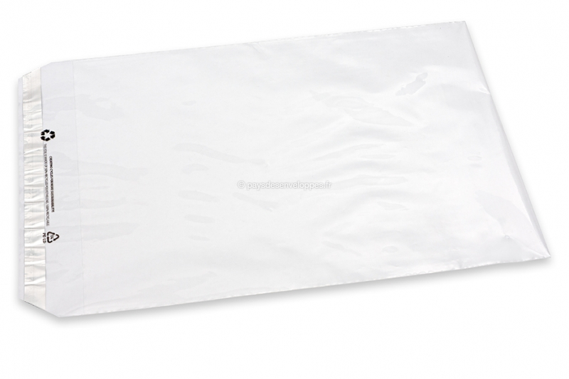 Enveloppes plastique transparentes