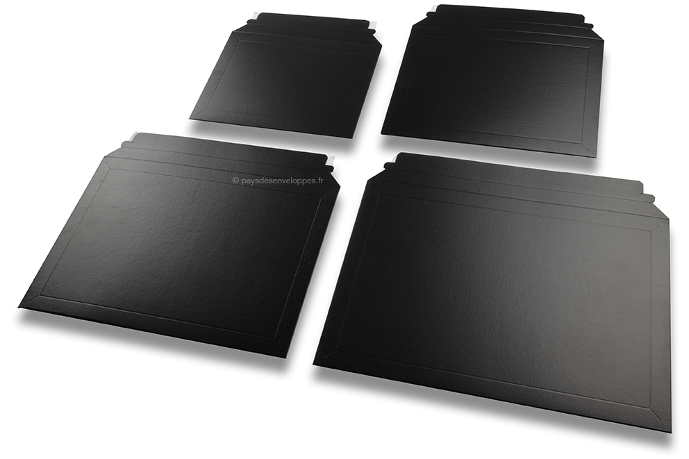 Enveloppes carton noir