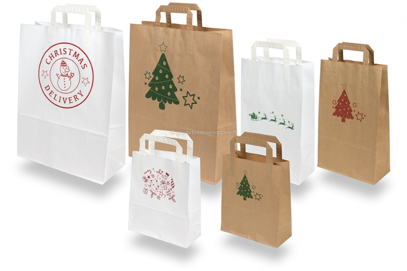 Achter des sacs papier kraft pour Noël !