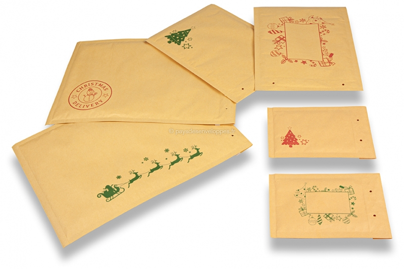 Enveloppes de Noël, Enveloppes à motifs Noël Pacifiques De Noël Achet