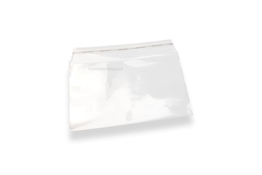 Enveloppes plastique transparentes 114 x 162 mm