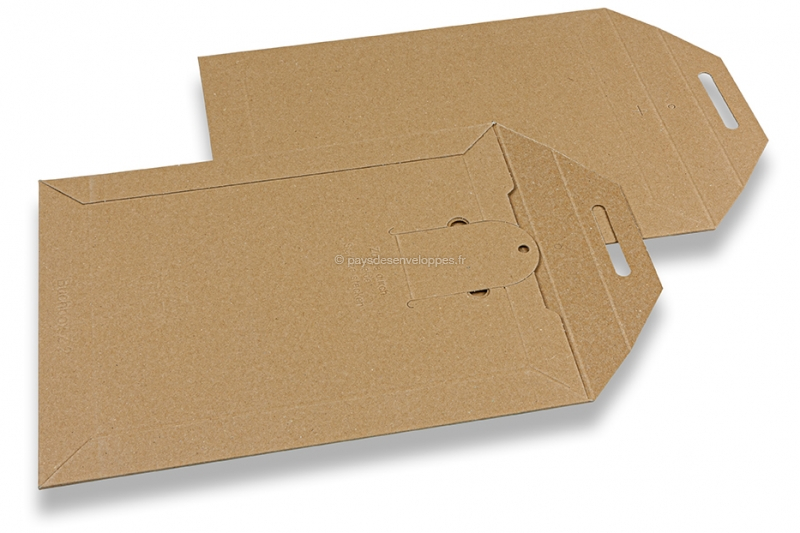 Pochettes en carton compact - Blanc ~215 x 270 mm