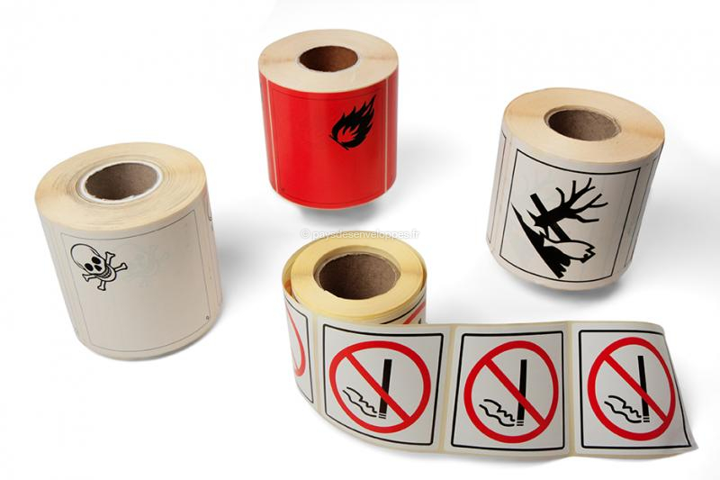 L'ensemble des étiquettes d'avertissement