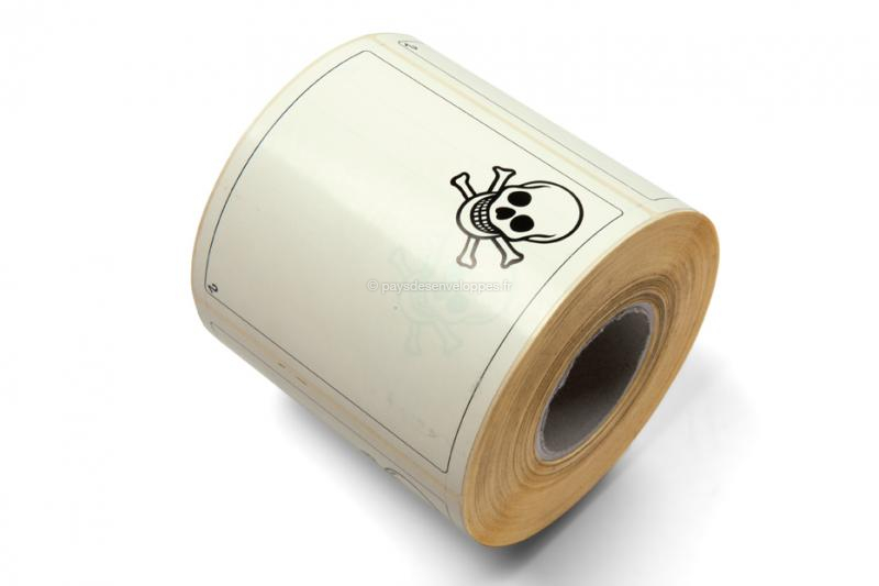 Étiquettes d'avertissement - Substances toxiques