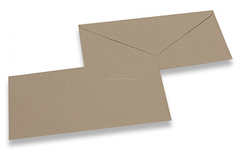 Enveloppes recyclées pour cartes de voeux - 110 x 220 mm