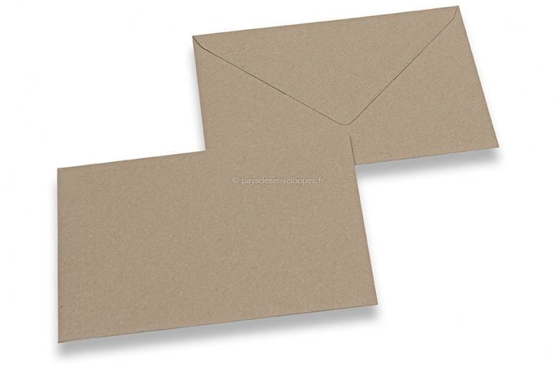Enveloppes recyclées pour cartes de voeux - 114 x 162 mm