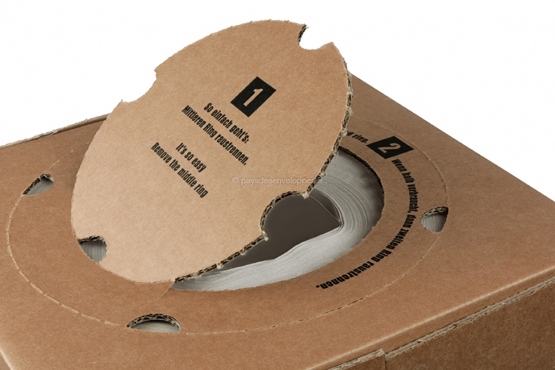 Papier de remplissage de boîte Speedman 450 mètres de papier écologique  dans une boîte