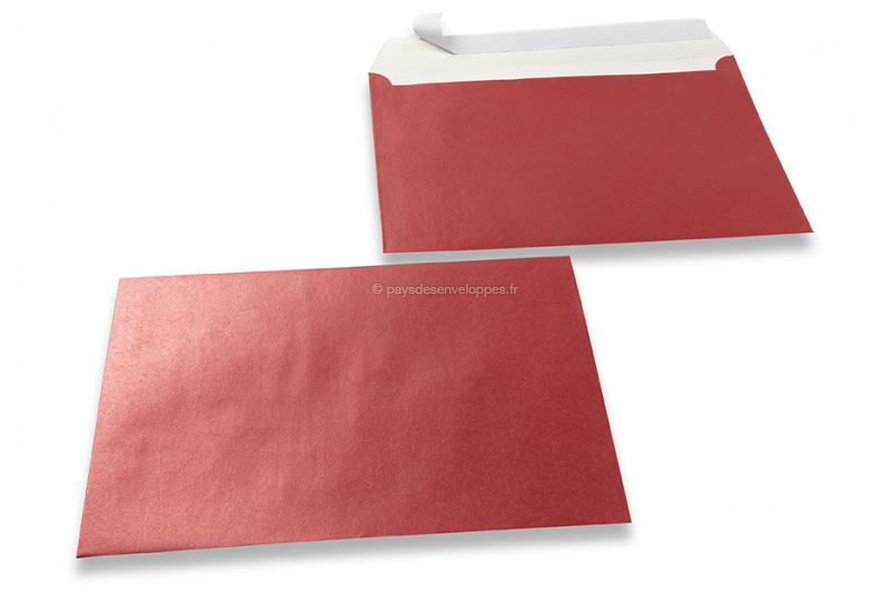Enveloppes de cartes-cadeaux, le papier nacré couleur est noble et élégant,  envoyez vos bons vœux (24 pièces)