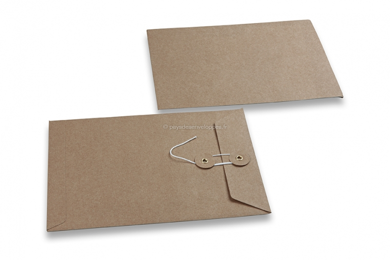 Enveloppes Kraft - Marron - A5 - Sans fenêtre