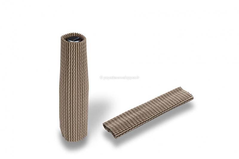  Étuis de protection kraft - 23 cm de hauteur : pour un diamètre de 3.5 cm à 5.5 cm