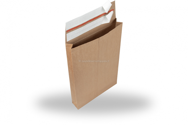 Pochettes papier kraft aller-retour – Expédition