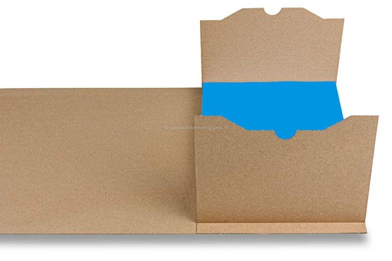 emballages pour livres Livre Boîtes en carton tube postal carré boîtes aux lettres 