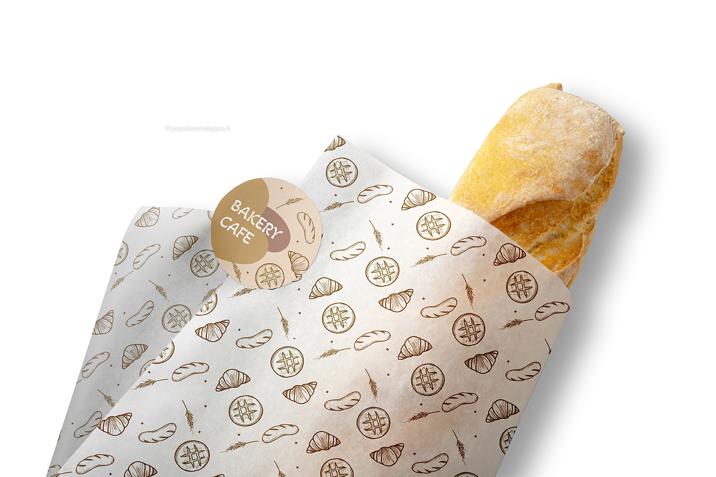 Pack De 300 Feuilles Papier Sulfurisé Alimentaire - 28x38 Cm - Blanc, écrit En Anglais - Idéal Pour Sandwichs, Fromage, Boulangerie