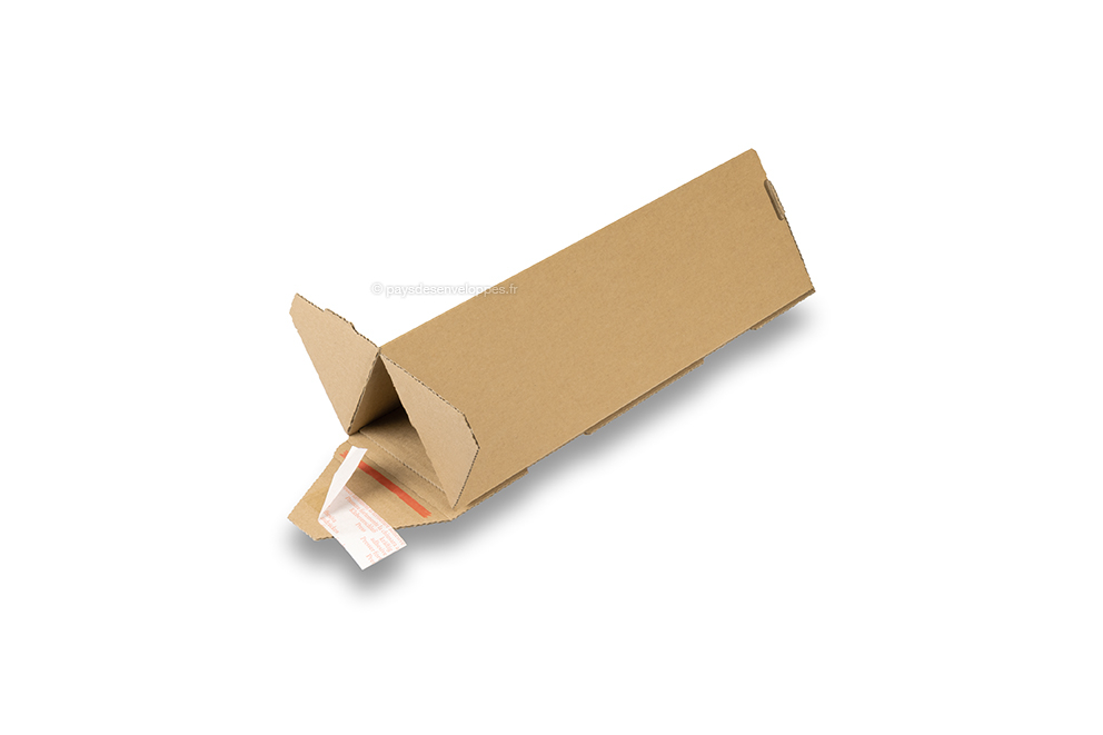 Tubes d'expédition triangulaires - 310 x 60 mm (L x ø)